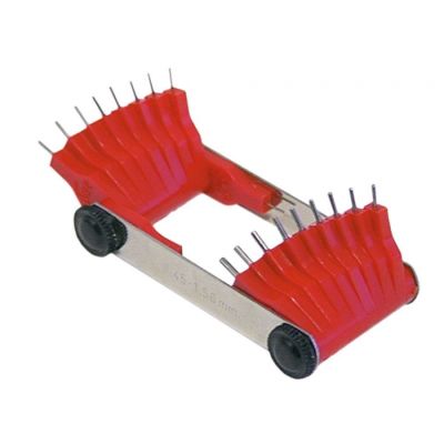 Etalon lera de verificat orificiu duze cu 20 de marimi de la 0,45-1,5 mm - 800082