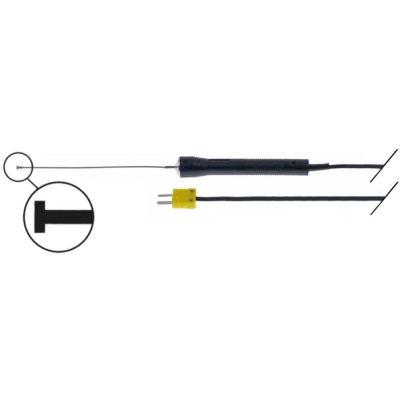 surface probe with cable -50 up to +450°C K tolerance 1,5°C, from 400°C% type GOF500
