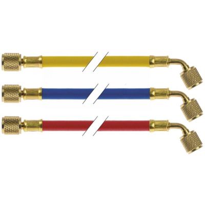 hose set 3-piece L 1500 mm R410a blue/yellow/red connection 1: 5/16" SAE connection 2: 5/16" SAE