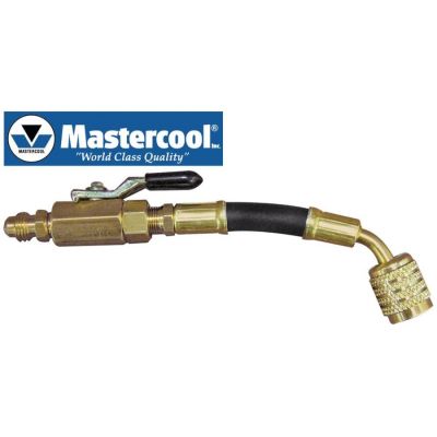 adapter for hose R22/R410a/R407c connection 1: 1/4" SAE connection 2: 5/16" SAE