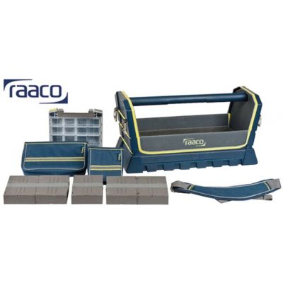 tool box Taco XL Premium - 24" size 616x278x311mm PP + PES blue incl. accessories