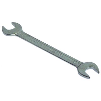 double open end wrench size 8/9mm chrome-vanadium steel, chrome-plated