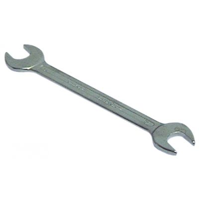 double open end wrench size 14/17mm chrome-vanadium steel, chrome-plated