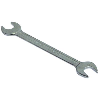 double open end wrench size 24/27mm chrome-vanadium steel, chrome-plated