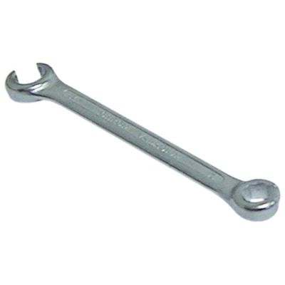 double ring wrench open size 19/22mm chrome-vanadium steel, chrome-plated