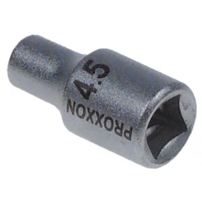 cap wrench insert 1/4" size 4,5mm