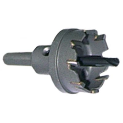 hole saw ø 25mm hard metal thickness up to 4,0mm DOC up to max. 10mm shaft ø 10mm