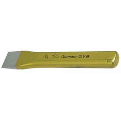flat chisel chromium vanadium steel L 125mm cutting edge width 15mm