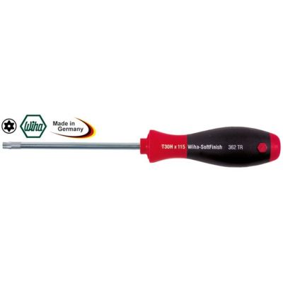 torx screwdriver with bore size T27H blade length 115mm total length 233mm