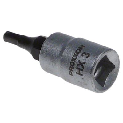 hexagon bit socket 1/4" size 3,0mm