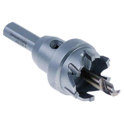 hole saw ø 28mm hard metal thickness up to 4,0mm DOC up to max. 10mm shaft ø 10mm