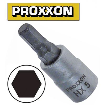 hexagon bit socket 1/4" size 5,0mm