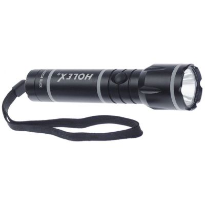 torch LED 1 W ø 35 mm handle ø 27 mm L 143 mm aluminium anodised black