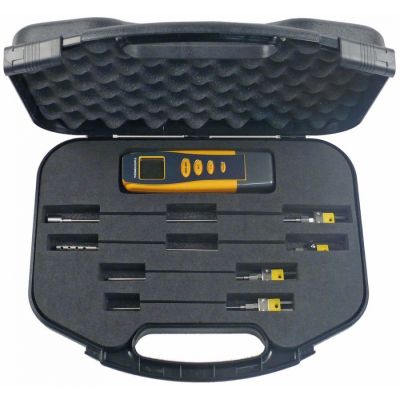 Trusa termometru -200 +1370 °C, cu 4 sonde suprafata - aer - lichide - penetrare - 801444