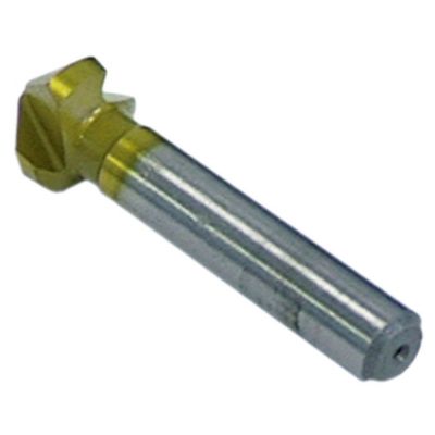Burghiu freza evazare HSS TiN 90°, cap ø 16,5 mm, L 60 mm, ax ø 10 mm - 801841