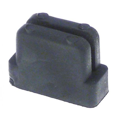 Picior din cauciuc 9 x 8 mm, H 8,5 mm, pentru rasnita Cunill - 802042