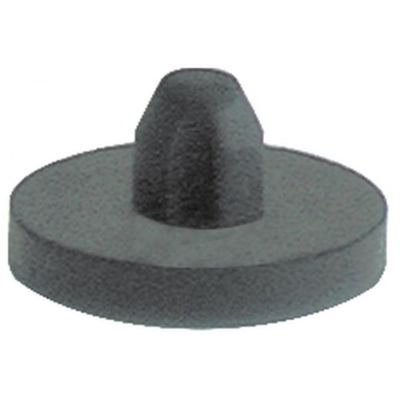 equipment foot ø 25 mm H 13 mm mounting ø 8 mm 4 mm rubber Qty 1 pcs