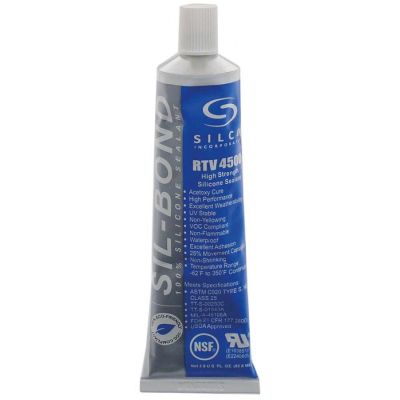 high temperature silicone -52 up to +204°C white tube 83ml