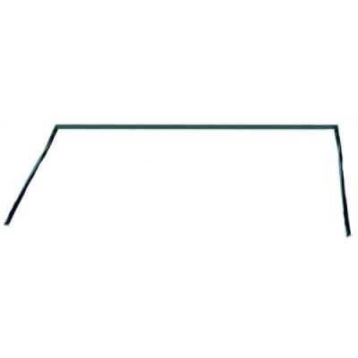 door seal W 525 mm H 270 mm long side open with 5 mounting clips - Code 900512