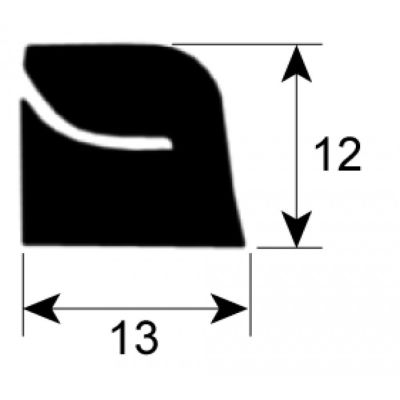 window gasket profile 1893 Qty by meter
