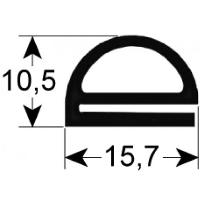 refrigeration gasket profile 9263 L 25m Qty 1