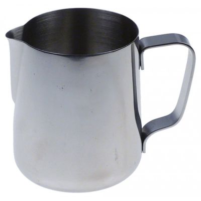 Cana lattiera cappuccino 600 ml, inaltime 108 mm, diam. ø 90 mm, din inox Aisi 202 - 960001
