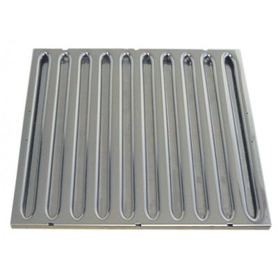 baffle filter W 450 mm H 400 mm thickness 20 mm SS for range hoods - Code 970096