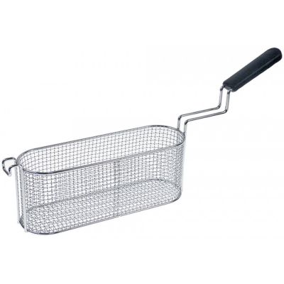 fryer basket L1 320mm W1 100mm H1 120mm chrome-plated steel