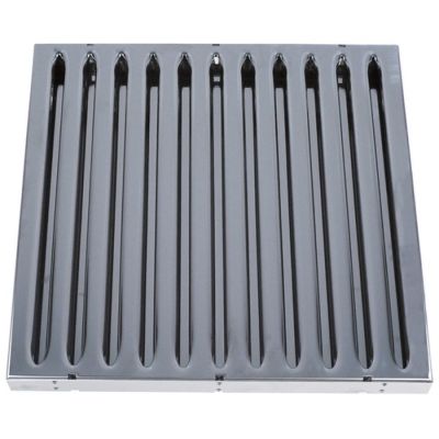 flame guard filter W 500mm H 500mm thickness 40mm SS for range hoods