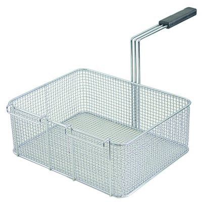 Cos friteuza L 255 x 320 mm,  H 120 mm, din otel cromat - 970344