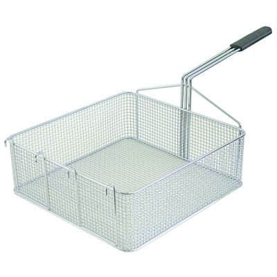 Cos friteuza L 355 x 345 mm, H 120 mm, din otel cromat - 970345