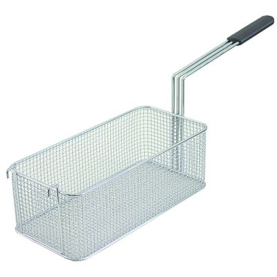 Cos pentru friteuza L 355 x 162 mm, H 120 mm, din otel cromat - 970346