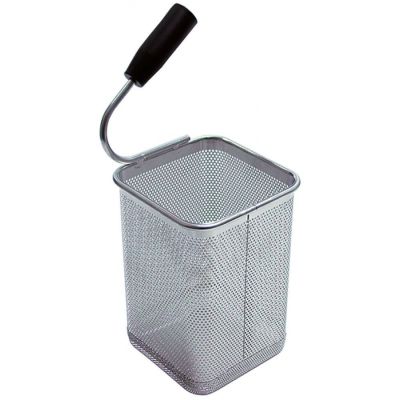 Cos de fiert paste L145 x 145 mm, H 200 mm, total H 340 mm, INOX, dreapta - 970386