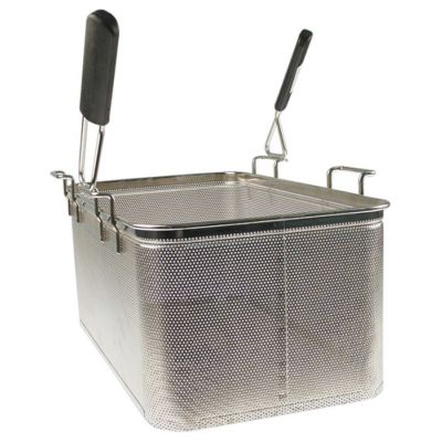 pasta basket H1 210mm W1 275mm L1 480mm H3 415mm stainless steel