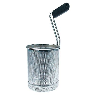 pasta basket H1 180mm ø 135mm H3 360mm stainless steel