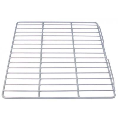 grid shelf W 485mm L 460mm steel plastic-coated with hinge camp suitable for fridge