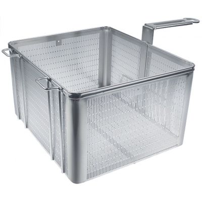 pasta basket L1 300mm W1 345mm H1 200mm H3 245mm stainless steel