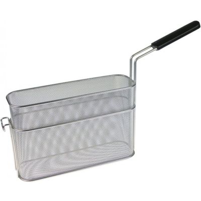 pasta basket L1 305mm W1 95mm H1 205mm size GN 2/8 H3 320mm stainless steel