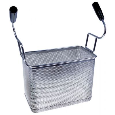 pasta basket L1 160mm W1 290mm H1 210mm stainless steel