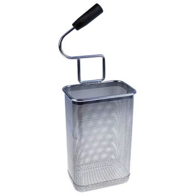 pasta basket L1 170mm W1 115mm H1 265mm stainless steel right