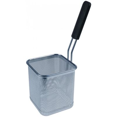 pasta basket L1 140mm W1 140mm H1 160mm H3 360mm stainless steel