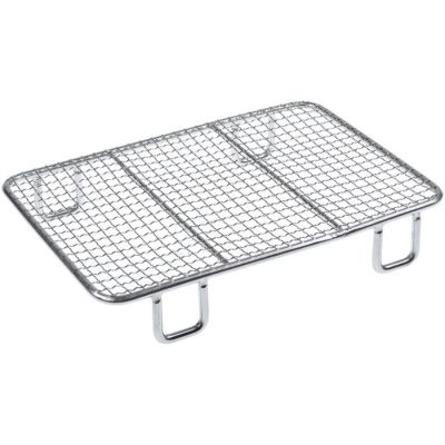 crumb screen L 216mm W 149mm H 37mm chrome-plated steel for fryer