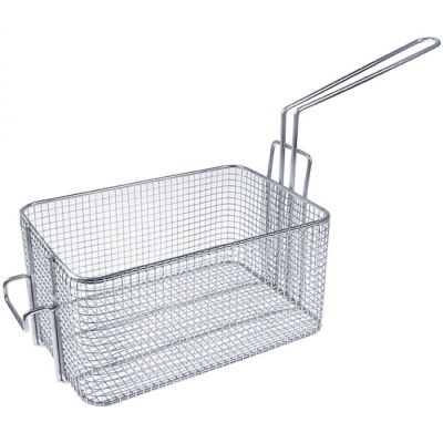 fryer basket W1 200mm L1 290mm H1 145mm steel