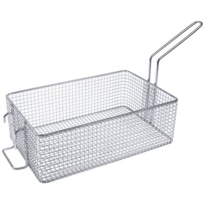 fryer basket W1 190mm L1 300mm H1 100mm steel