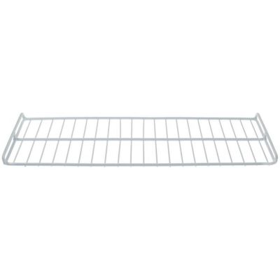 grid shelf W 185mm L 640mm steel plastic-coated bottom wire gauge frame 7mm