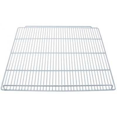grid shelf W 540mm L 505mm H 41mm steel plastic-coated wire gauge frame 6mm