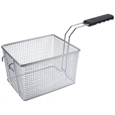 fryer basket W1 192mm L1 230mm H1 142mm L2 460mm H2 195mm H3 230mm stainless steel
