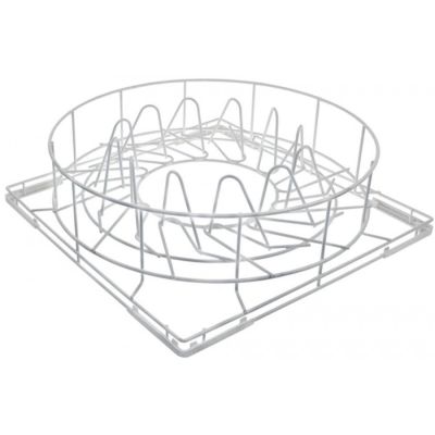 plate basket H 145mm seat ø 480mm plates 12 W 500 length 500