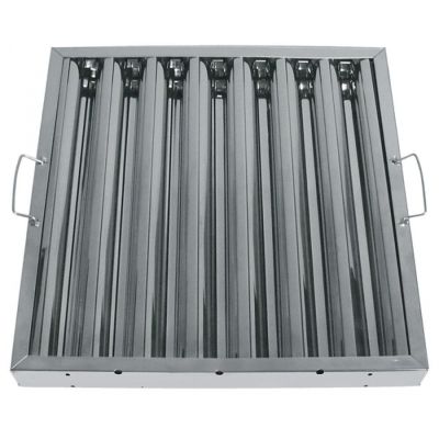 flame guard filter W 490mm H 490mm thickness 48mm AISI 304