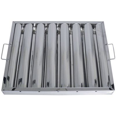 flame guard filter W 395mm H 495mm thickness 48mm size inch 16x20x2" AISI 304